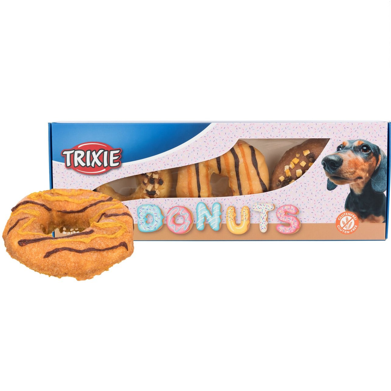 Лакомства для собак Trixie Donuts, d10 см, 300 г (3 шт. по 100 г) (31335) - фото 2