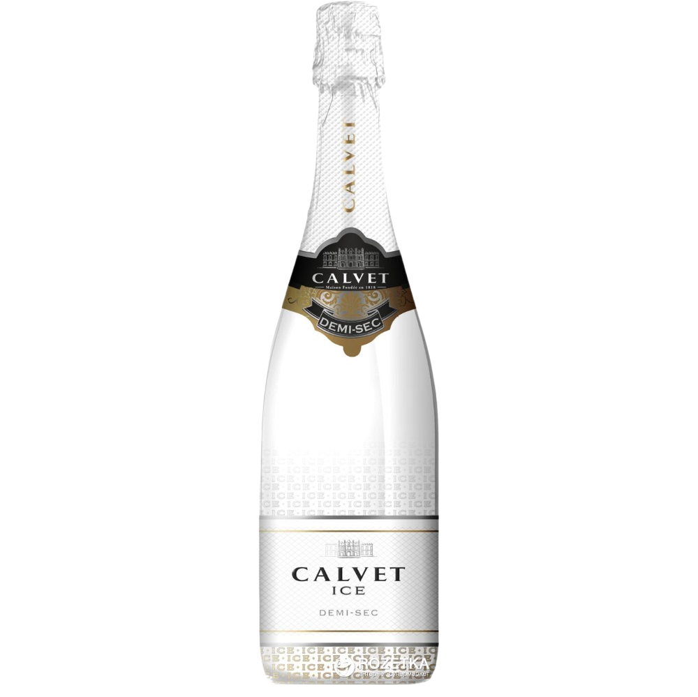Вино ігристе Calvet Ice Chardonnay, 11,5%, 0,75 л (AG1G044) - фото 1