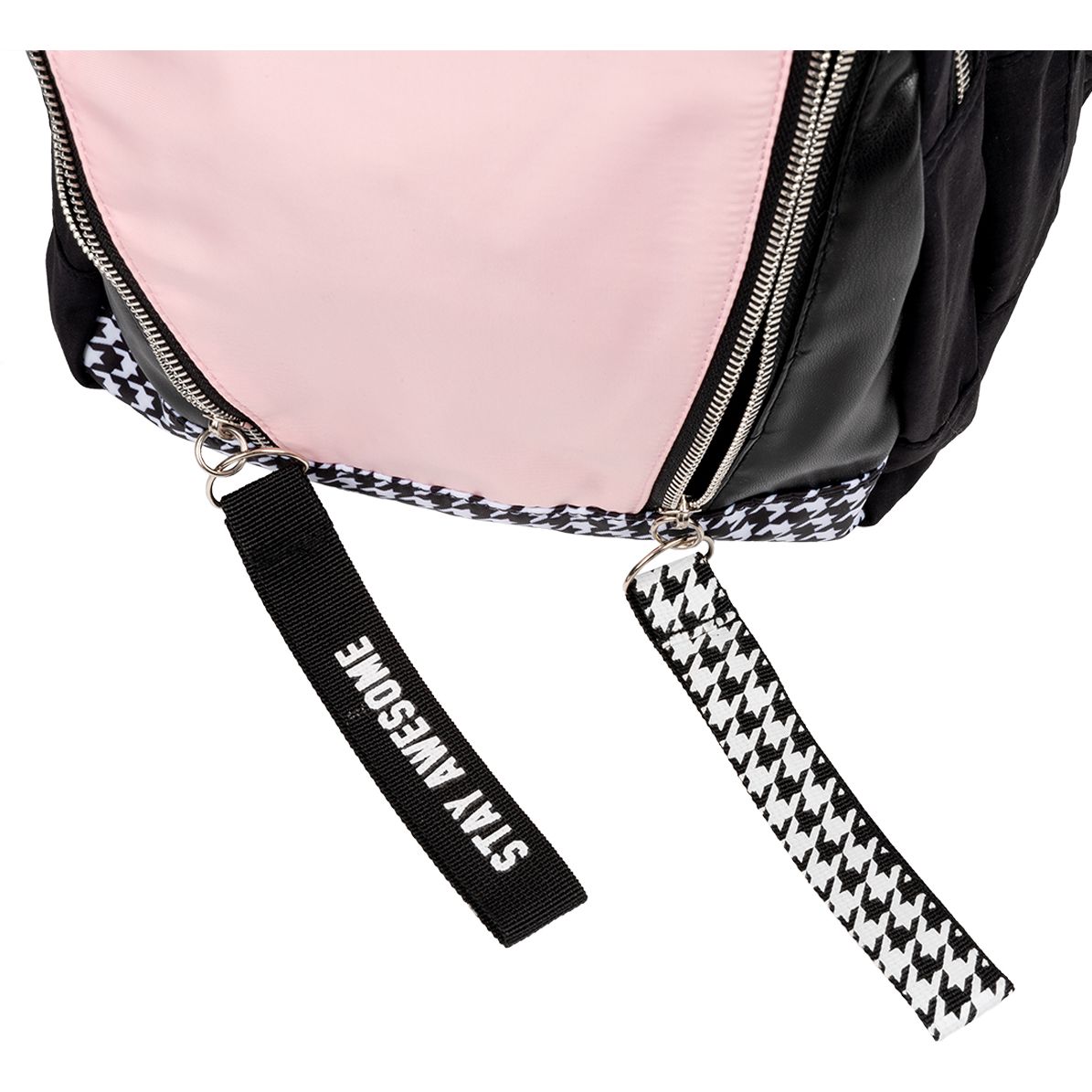 Рюкзак Yes TS-40 Stay Awesome, черный с розовым (558918) - фото 10