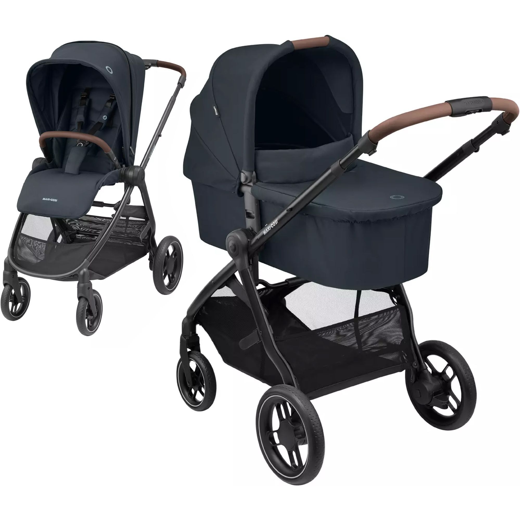 Універсальна коляска 2 в 1 Maxi-Cosi Street Plus Essenential Graphite - фото 1