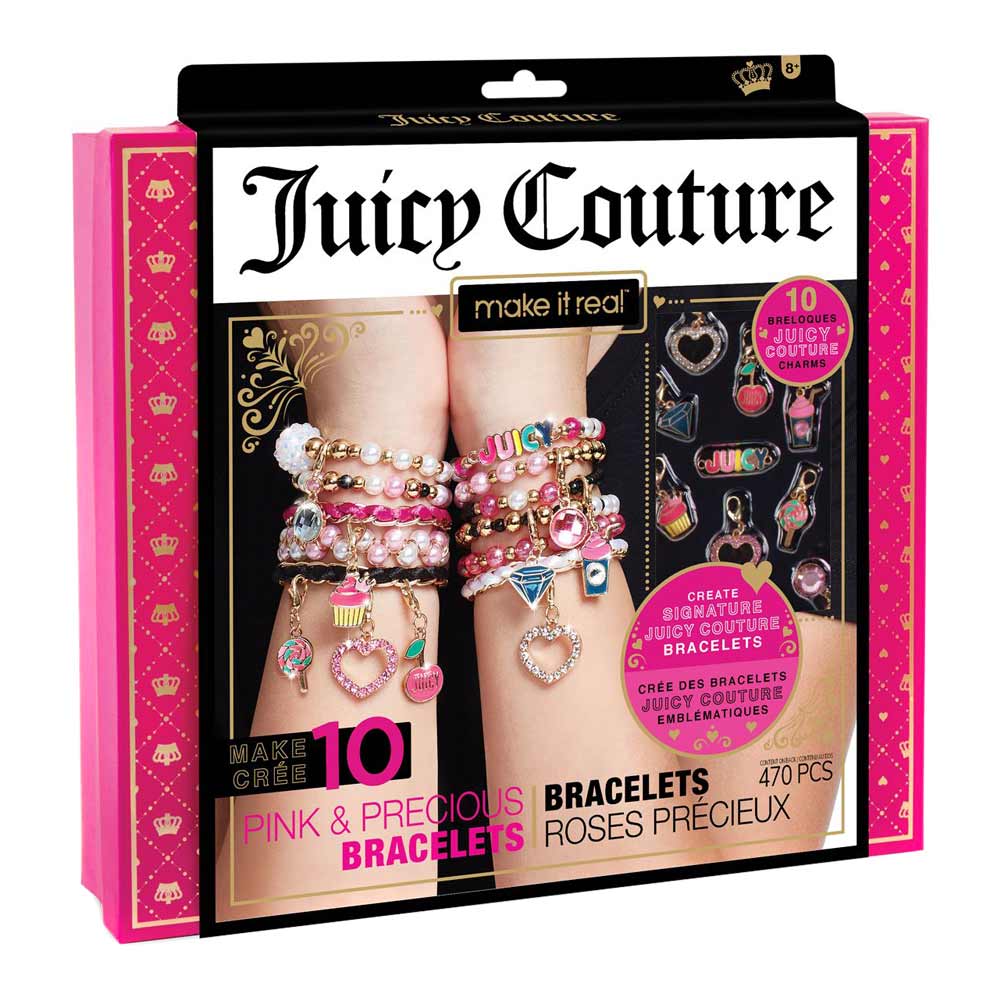 Набор для рукоделия Make it Real Juicy couture Розовый звездопад (MR4408) - фото 1