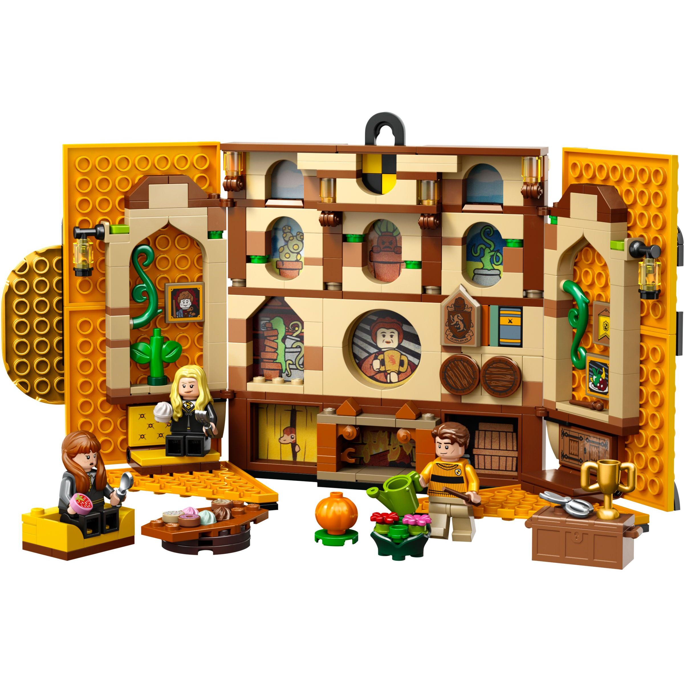 Конструктор LEGO Harry Potter Флаг общежития Пуффендуй, 313 деталей (76412) - фото 8
