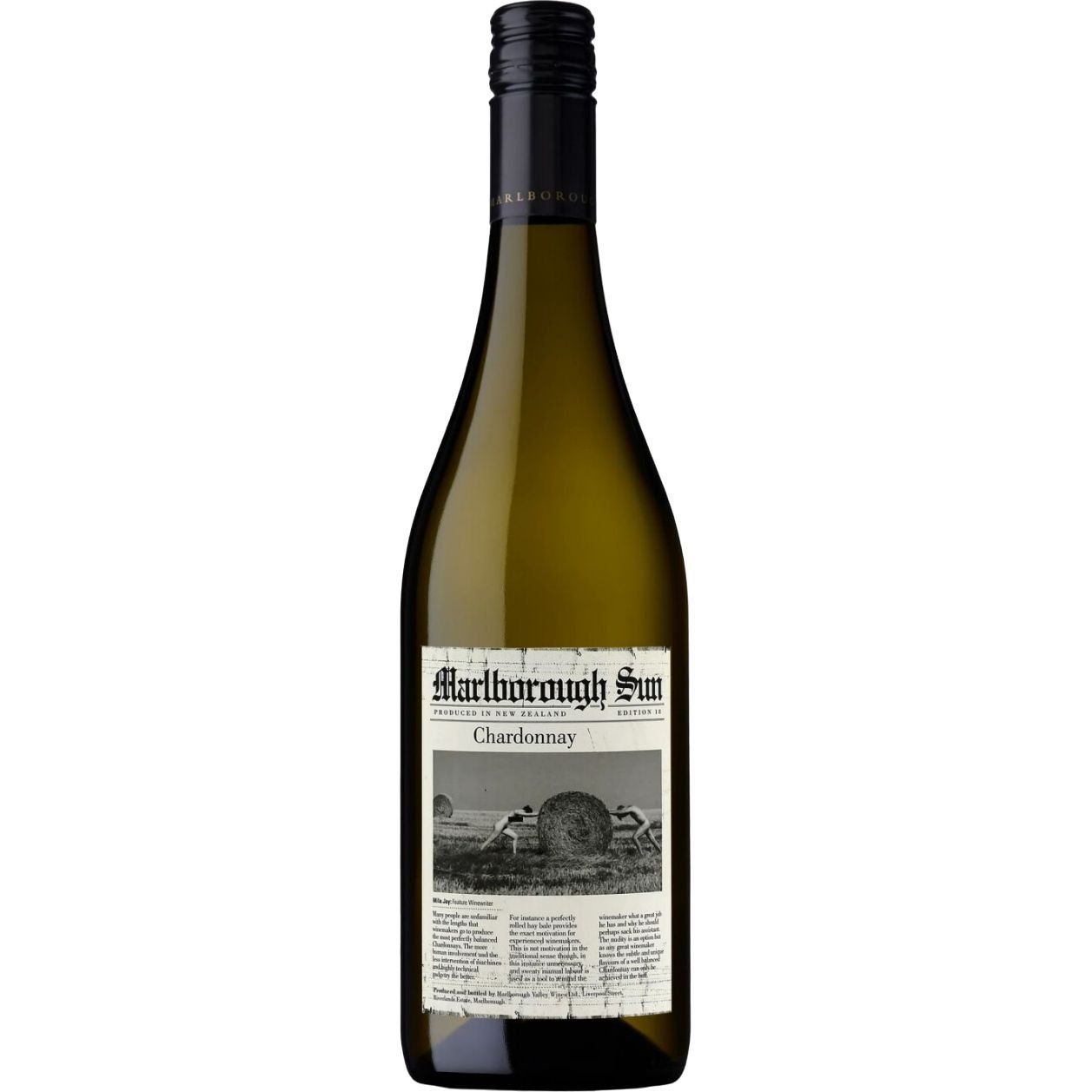 Вино Marlborough Sun Chardonnay, белое, сухое, 13%, 0,75 л (2570) - фото 1