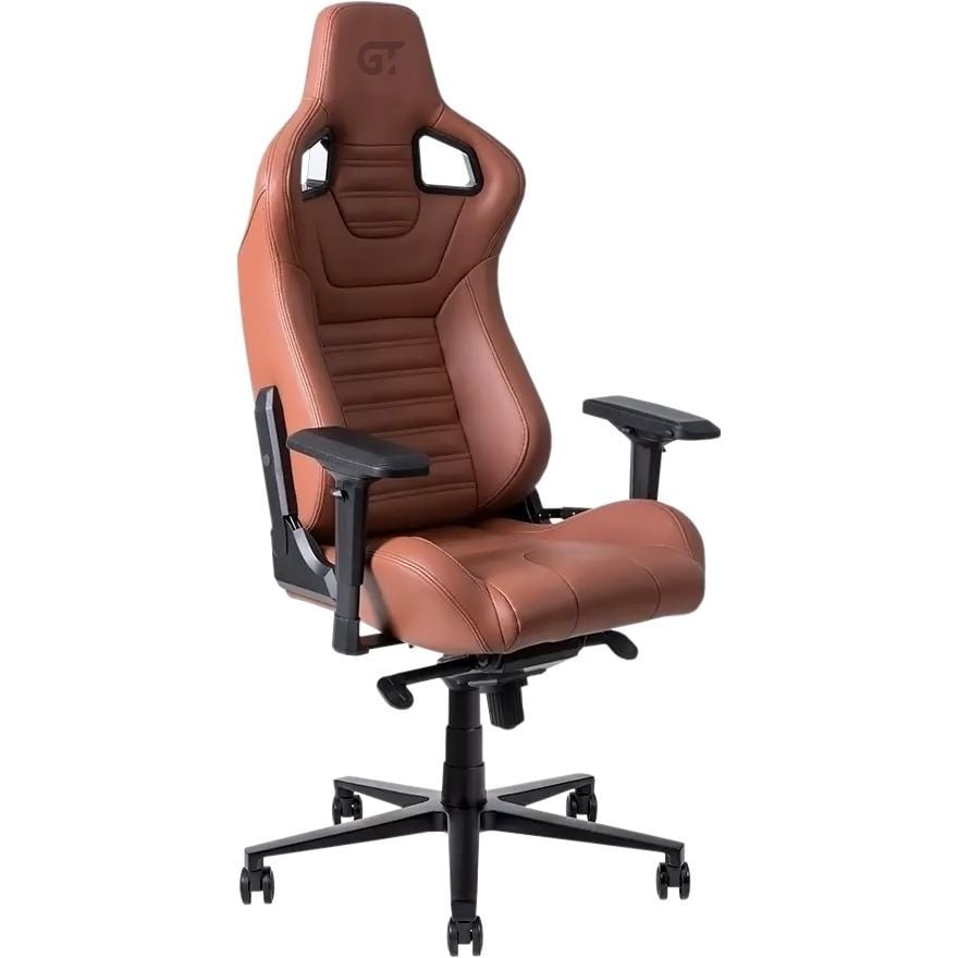 Геймерское кресло GT Racer коричневое (X-8005 Brown) - фото 1
