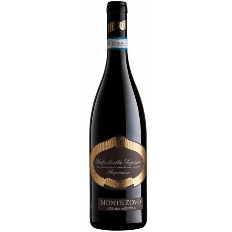 Вино Monte Zovo Valpolicella Ripasso Superiore, червоне, сухе, 14,5%, 0,75 л - фото 1