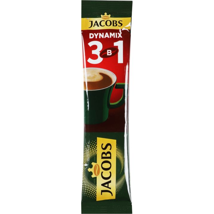 Напиток кофейный Jacobs 3 в 1 Dynamix, 700 г (56 шт.х12.5 г) (713532) - фото 2