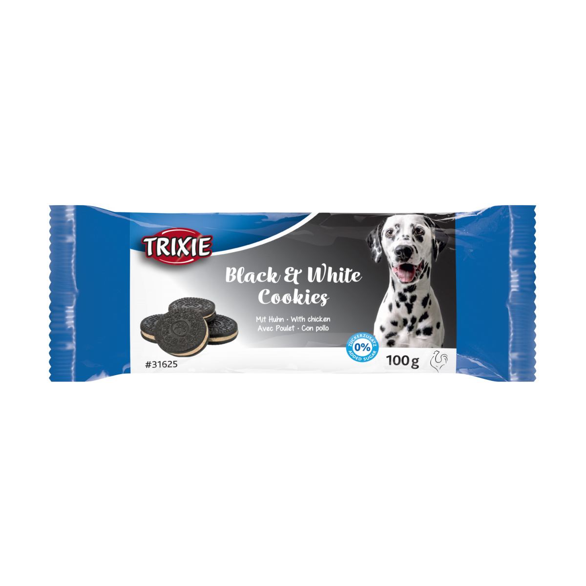 Печенье для собак Trixie Black&White Cookies, 100 г - фото 1