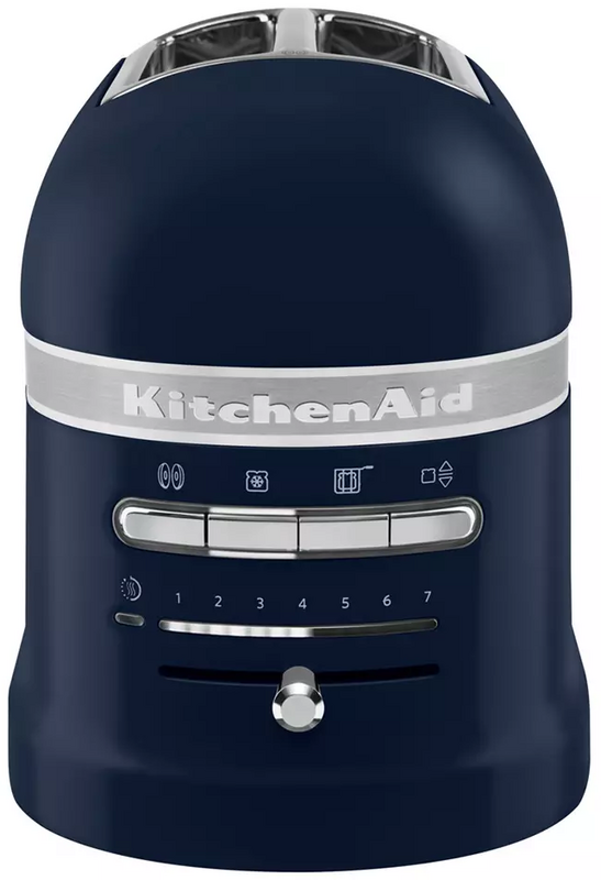 Тостер KitchenAid Artisan на 2 тости чорнильно-синій (5KMT2204EIB) - фото 2