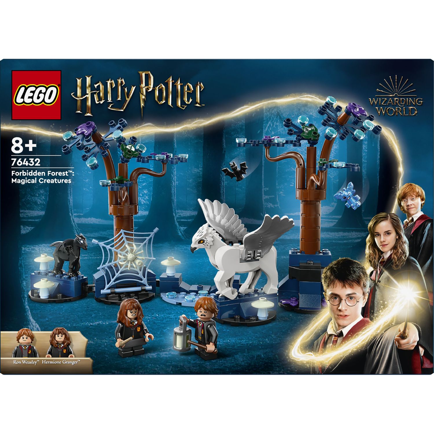 Конструктор LEGO Harry Potter Заборонений ліс чарівні істоти 172 деталі (76432) - фото 1