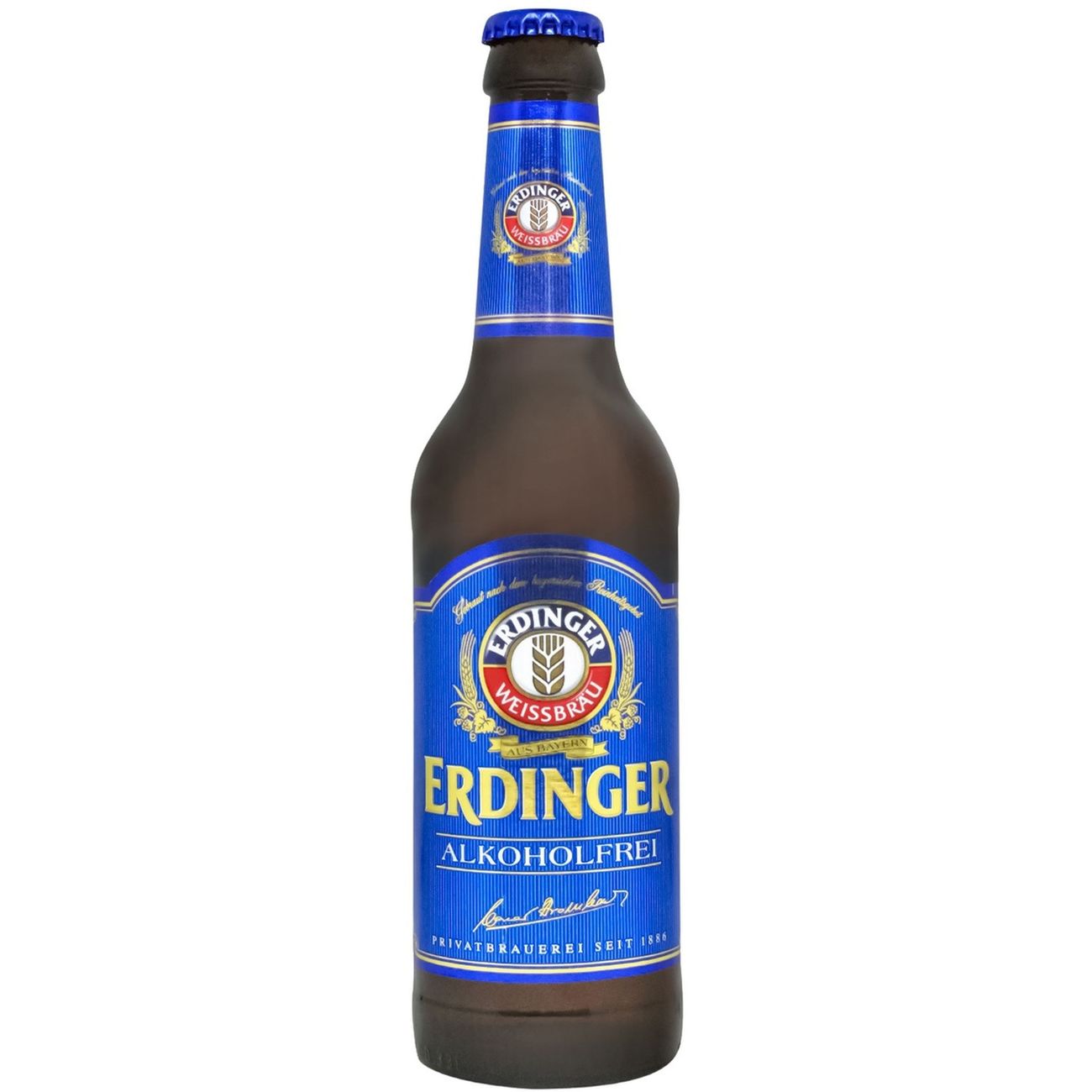 Пиво безалкогольное Erdinger Alkoholfrei светлое 0.33 л - фото 1