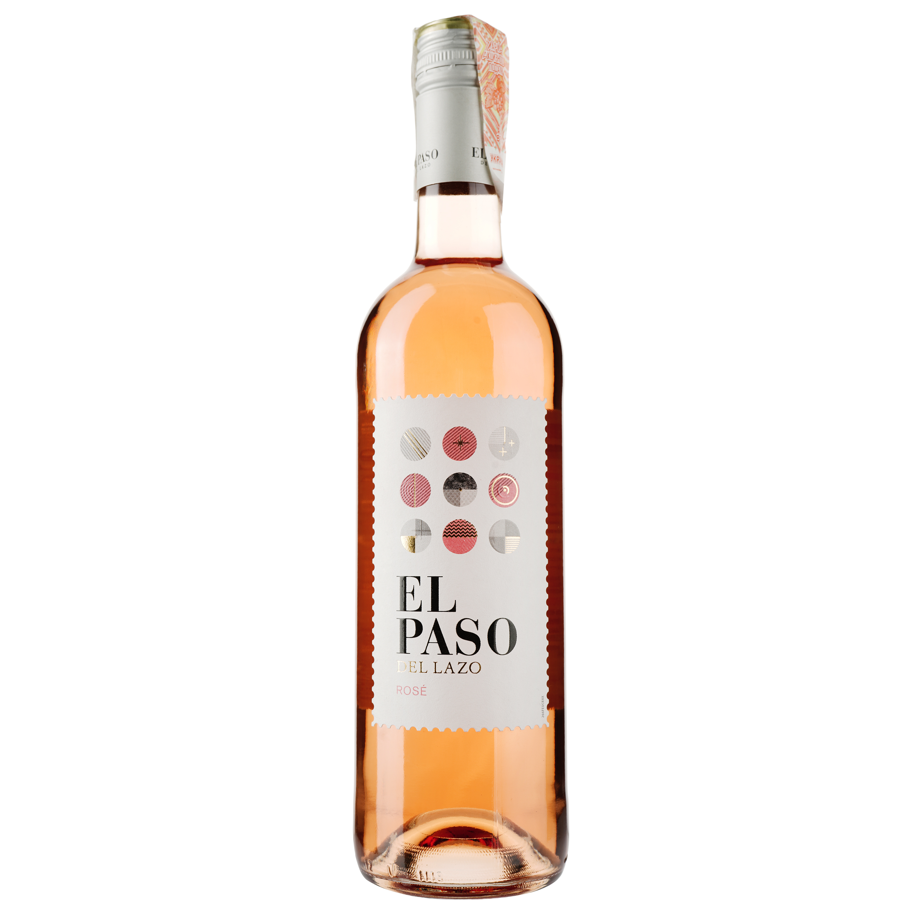 Вино El Paso del Lazo Rose, розовое, сухое, 12,5%, 0,75 л - фото 1