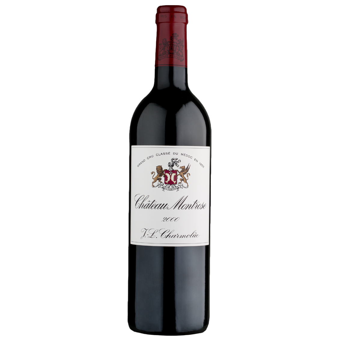 Вино Chateau Montrose St Estephe 2000, красное, сухое, 12,5%, 0,75 л (1512001) - фото 1
