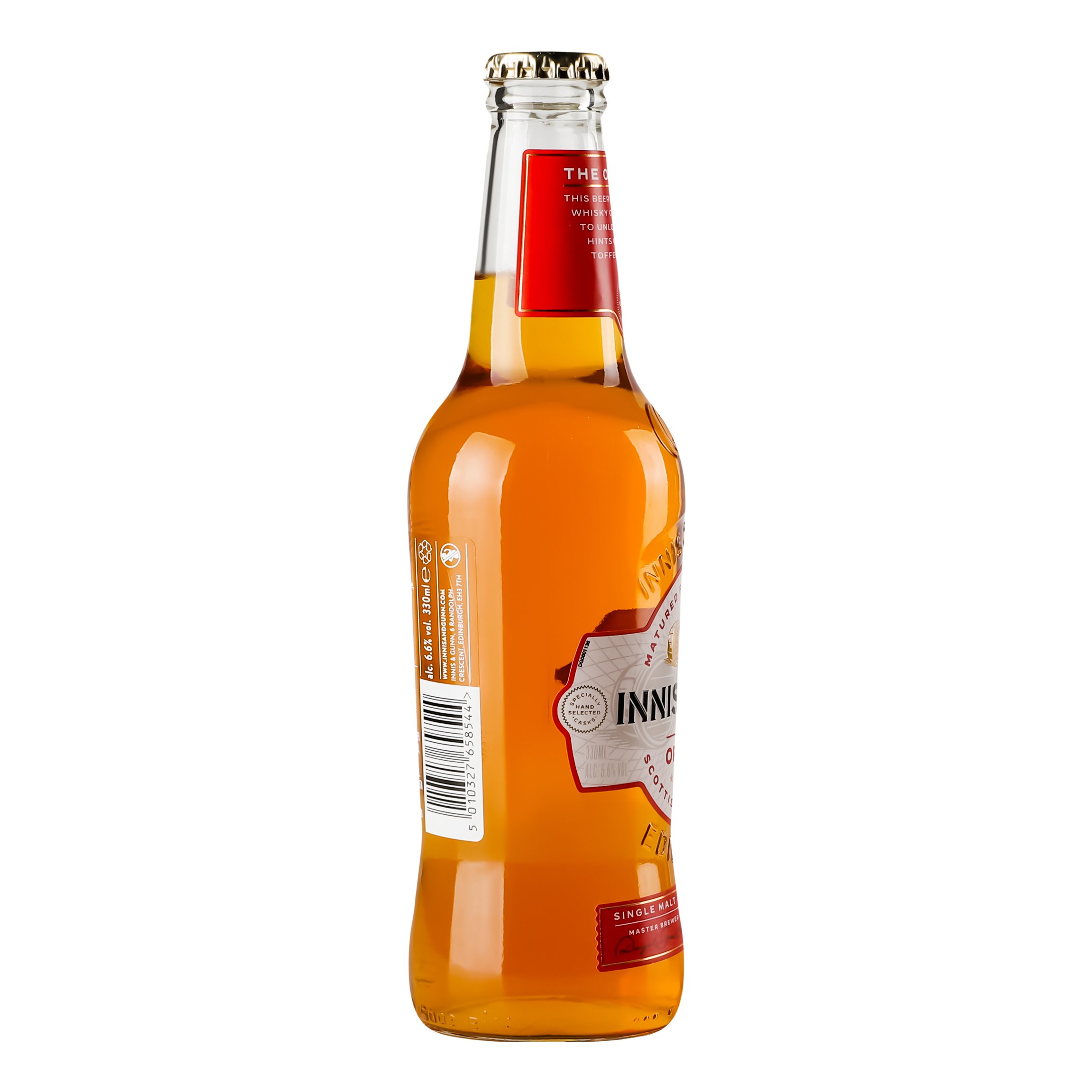 Пиво Innis&Gunn Original янтарное фильтрованное, 6,6%, 0,33 л (577454) - фото 2