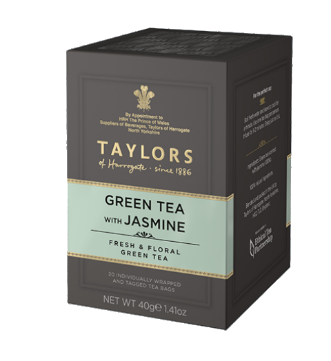 Чай зелений Taylors of Harrogate, з жасмином, 40 г (802607) - фото 1