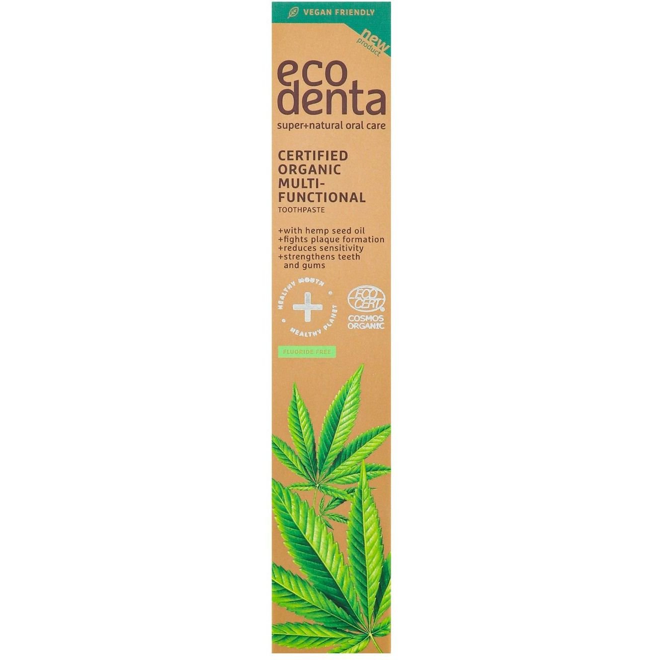 Зубная паста Ecodent Organic с Конопляным Маслом, 75 мл - фото 3