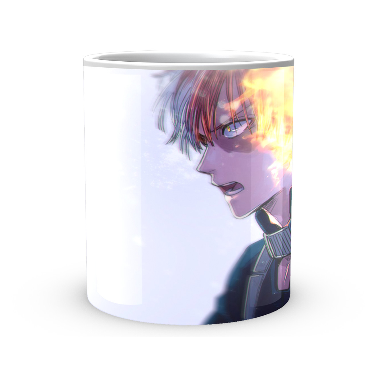 Кружка GeekLand Моя геройская академия My Hero Academia Тодороки в огне MHA 02.502 - фото 2