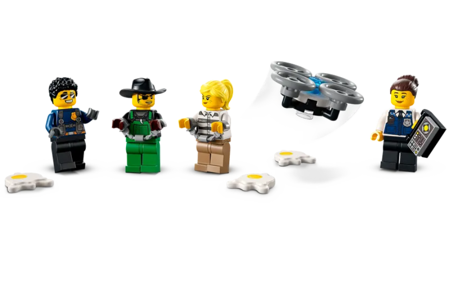 Конструктор LEGO City Поліцейський мобільний командний трейлер, 436 деталей (60315) - фото 5