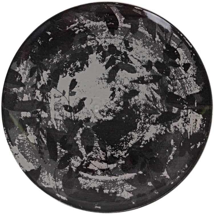 Тарілка Alba ceramics Graphite, 26 см, чорна (769-022) - фото 1
