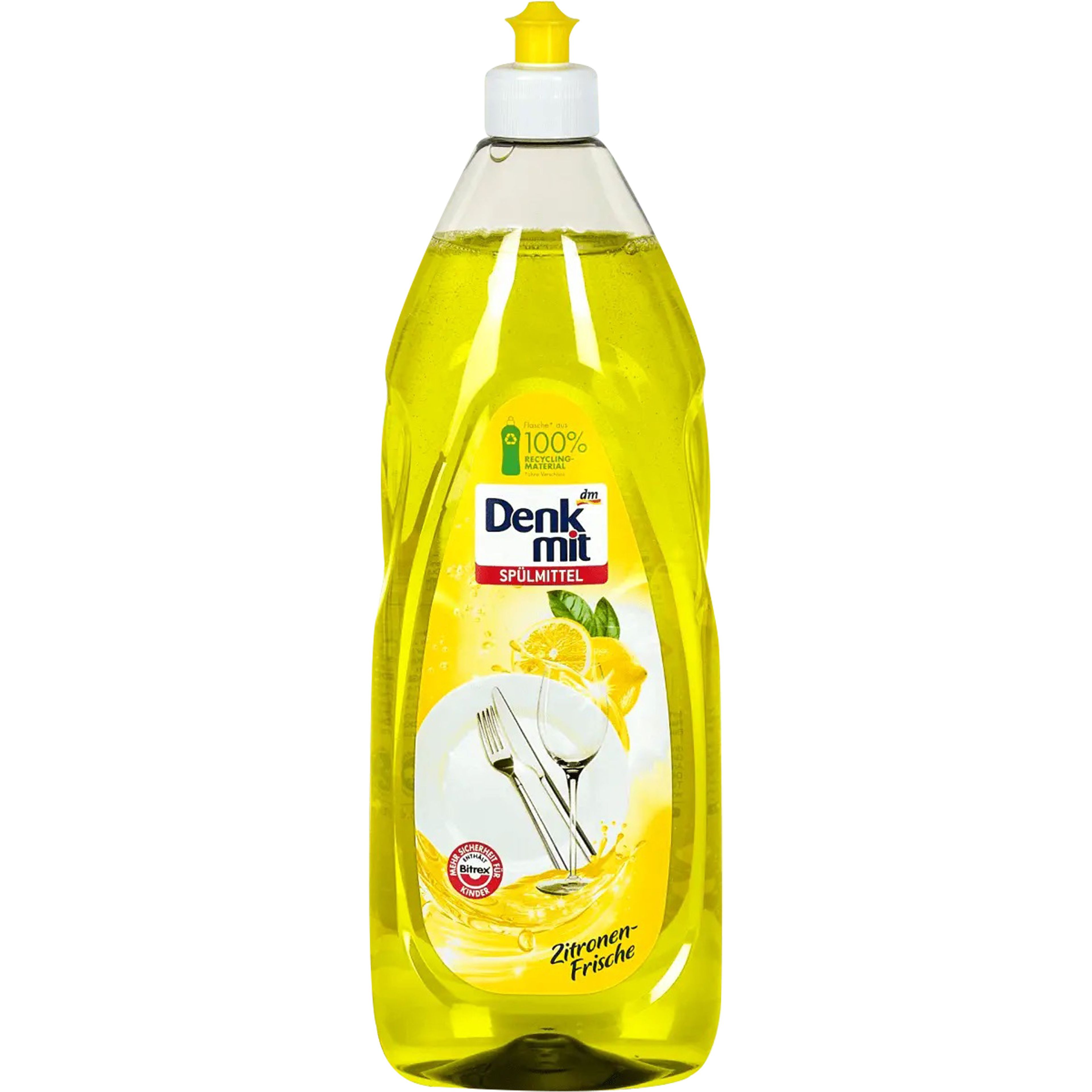 Средство для мытья посуды Denkmit Washing Liquid Лимонная свежесть 1 л - фото 1