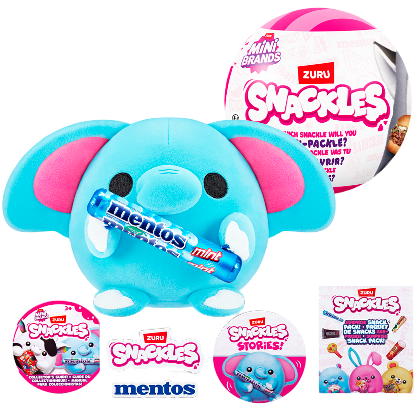 Photos - Soft Toy М'яка іграшка-сюрприз Snackle-H2 Mini Brands (77510H2)