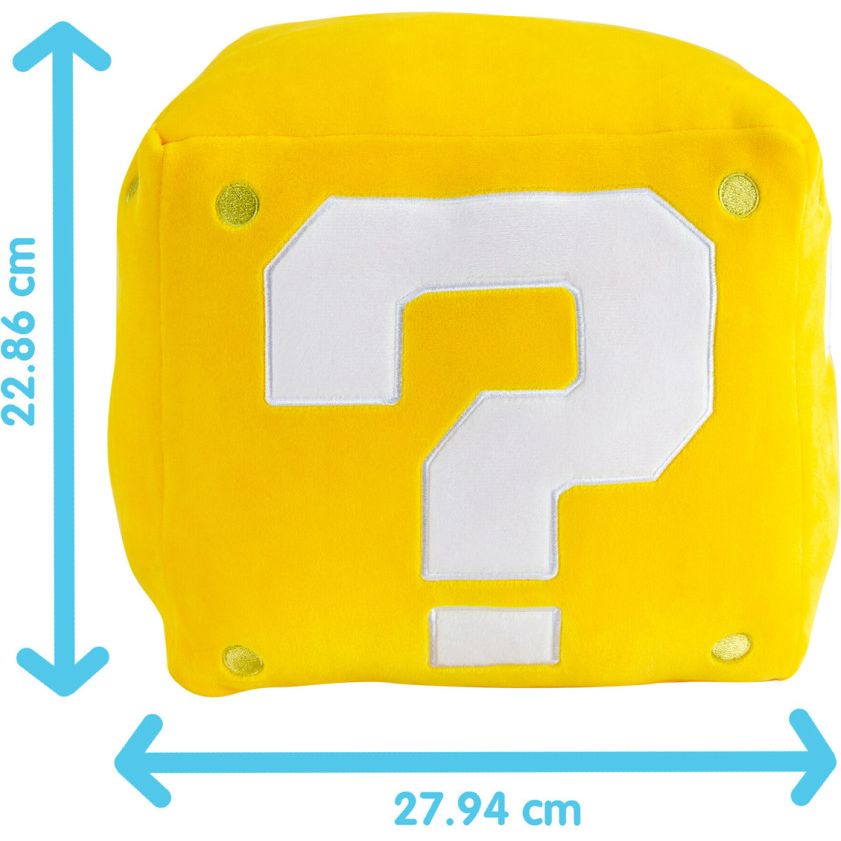 Мягкая игрушка Club Mocchi- Mocchi- Супер Марио Куб со знаком вопроса 28х23 см (T12887) - фото 2