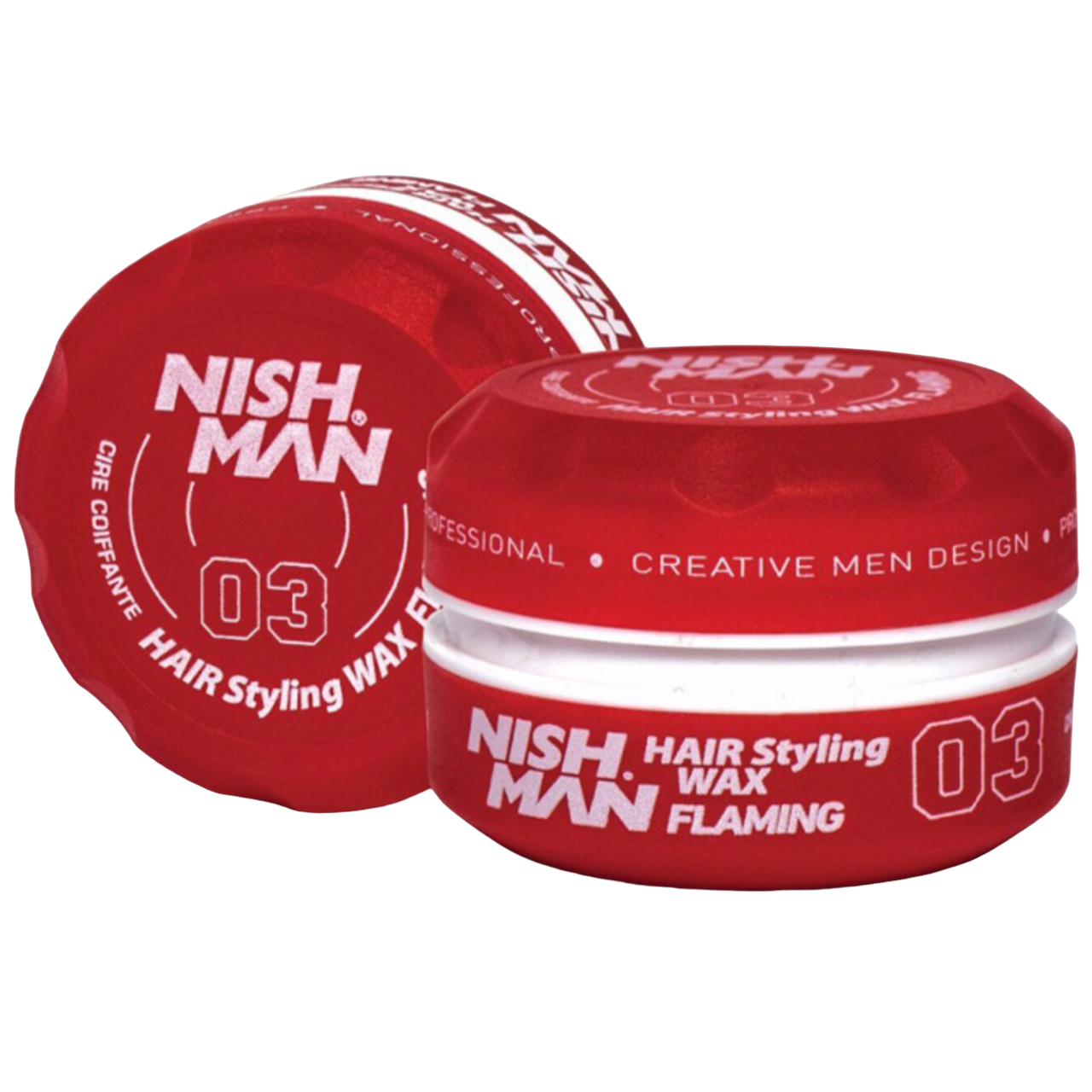 Воск для укладки волос Nishman Hair Styling Wax 03 Flaming 150 мл - фото 1