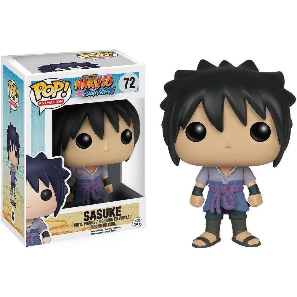 Фигурка Funko Pop Naruto Shippuden Sasuke Наруто Саске Учиха 10 см FP N S 72 - фото 1