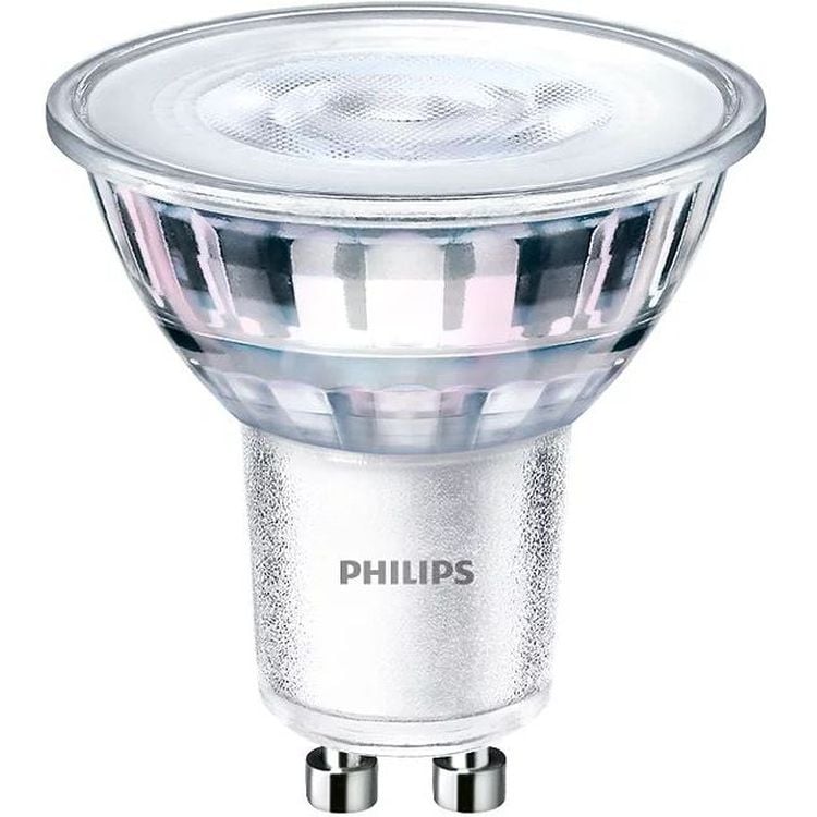 Лампа светодиодная Philips Essential LED, 4.6-50W, GU10, 827, 36D, 2700К (929001215208) - фото 1