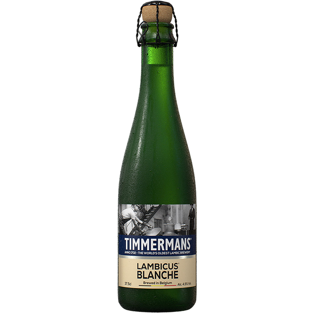 Пиво Timmermans Lambicus Blanche, светлое, 4,5%, 0,375 л - фото 1