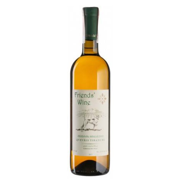 Вино Friends' Wine Qvevris Tibanuri, белое, сухое, 0,75 л - фото 1
