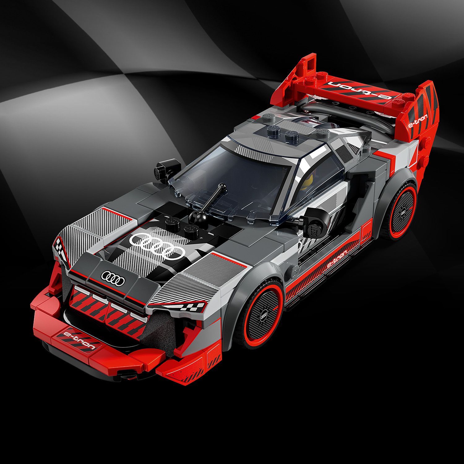 Конструктор LEGO Speed Champions Автомобіль для перегонів Audi S1 e-tron quattro 274 деталі (76921) - фото 7