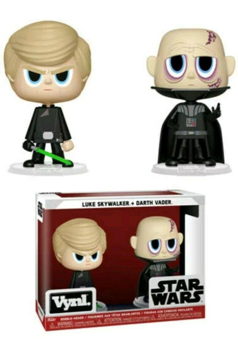 Набір фігурок Funko Pop Фанко Поп Darth Vader and Luke Люк Скайуокер і Дарта Вейдер Star Wars 10 см SW DB LS - фото 3