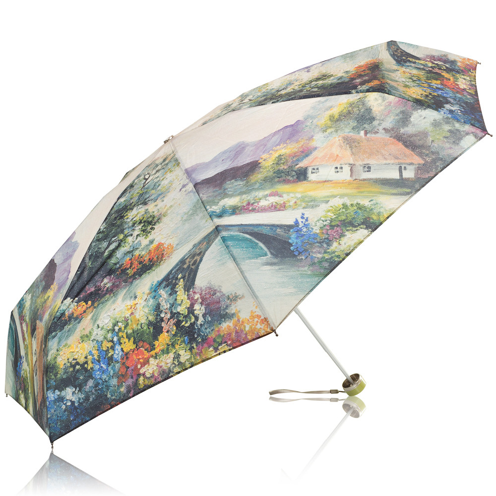 Жіноча складана парасолька механічна Trust 102 см різнобарвна - фото 2