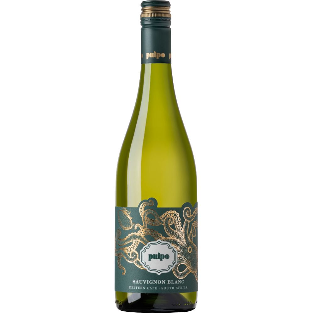Вино Felix Solis Pulpo Sauvignon Blanc Western Cape белое сухое 0.75 л - фото 1
