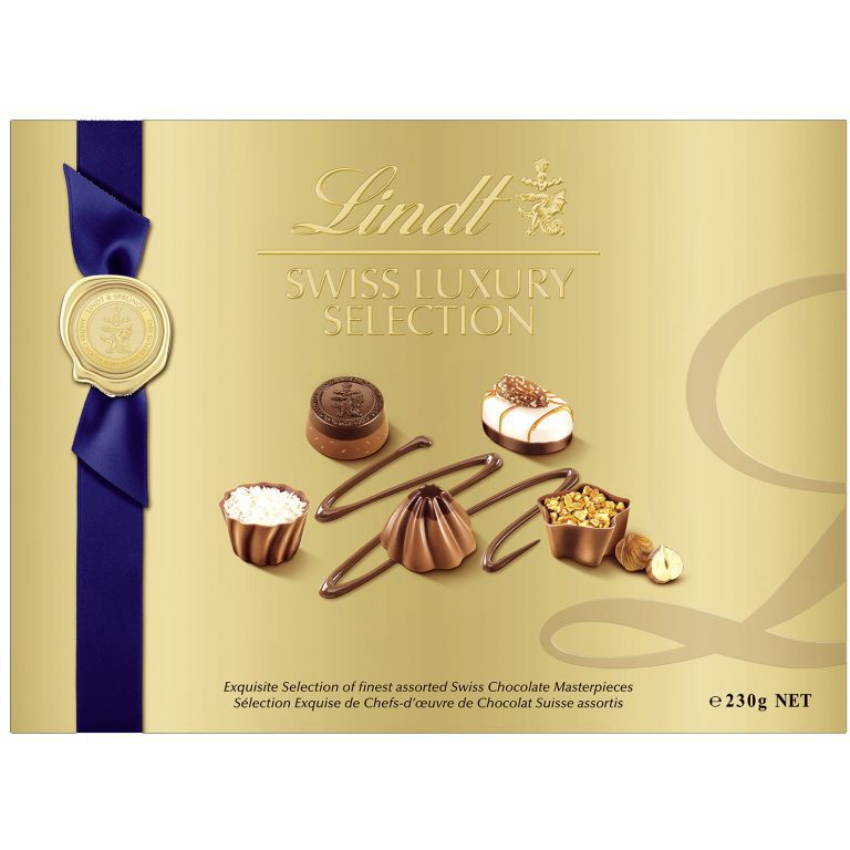 Конфеты Lindt Swiss Luxury Selection 230 г - фото 1