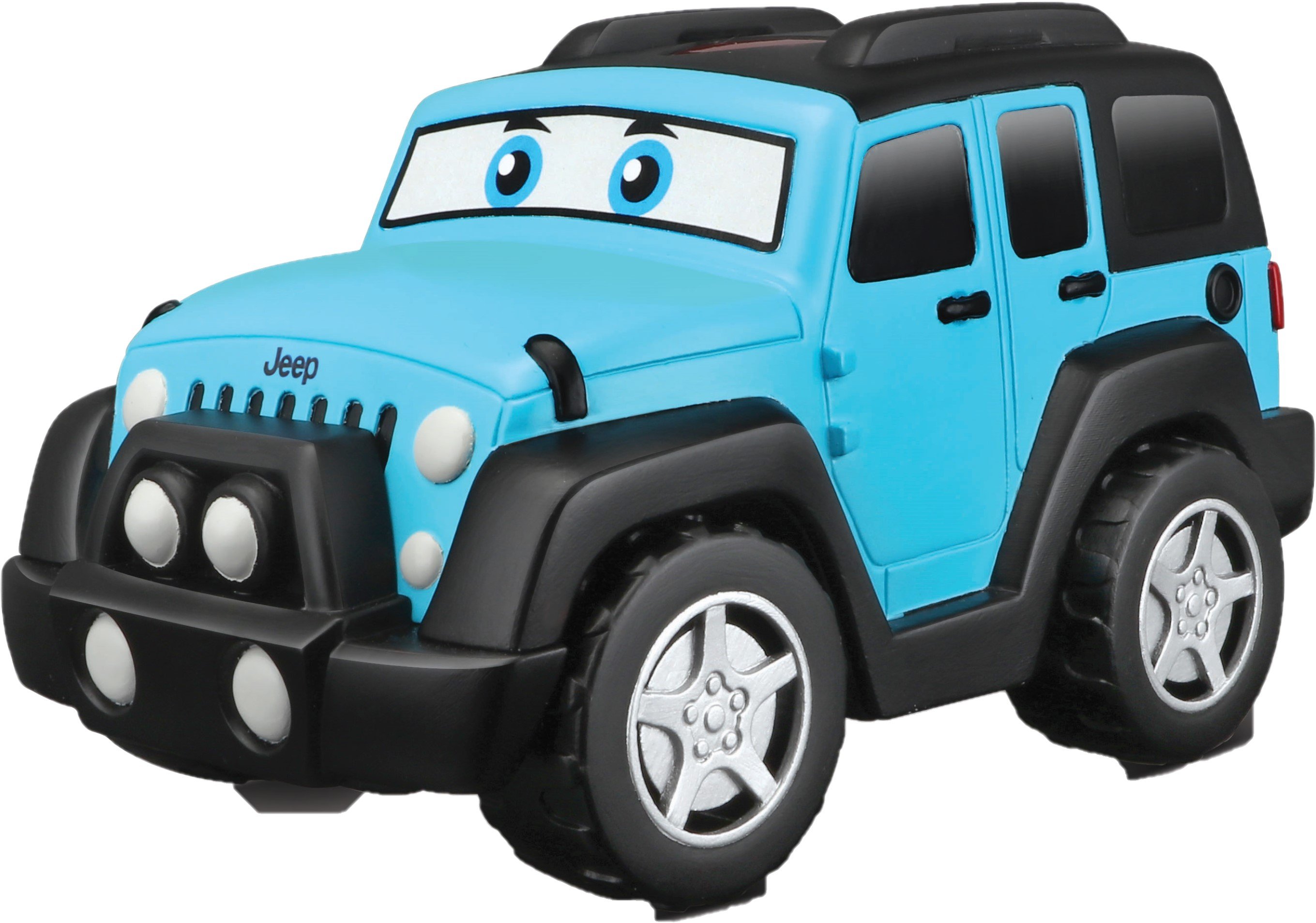 Автомодель Bb Junior Jeep Wrangler Unlimited на ИК-управлении синий (16-82301) - фото 1