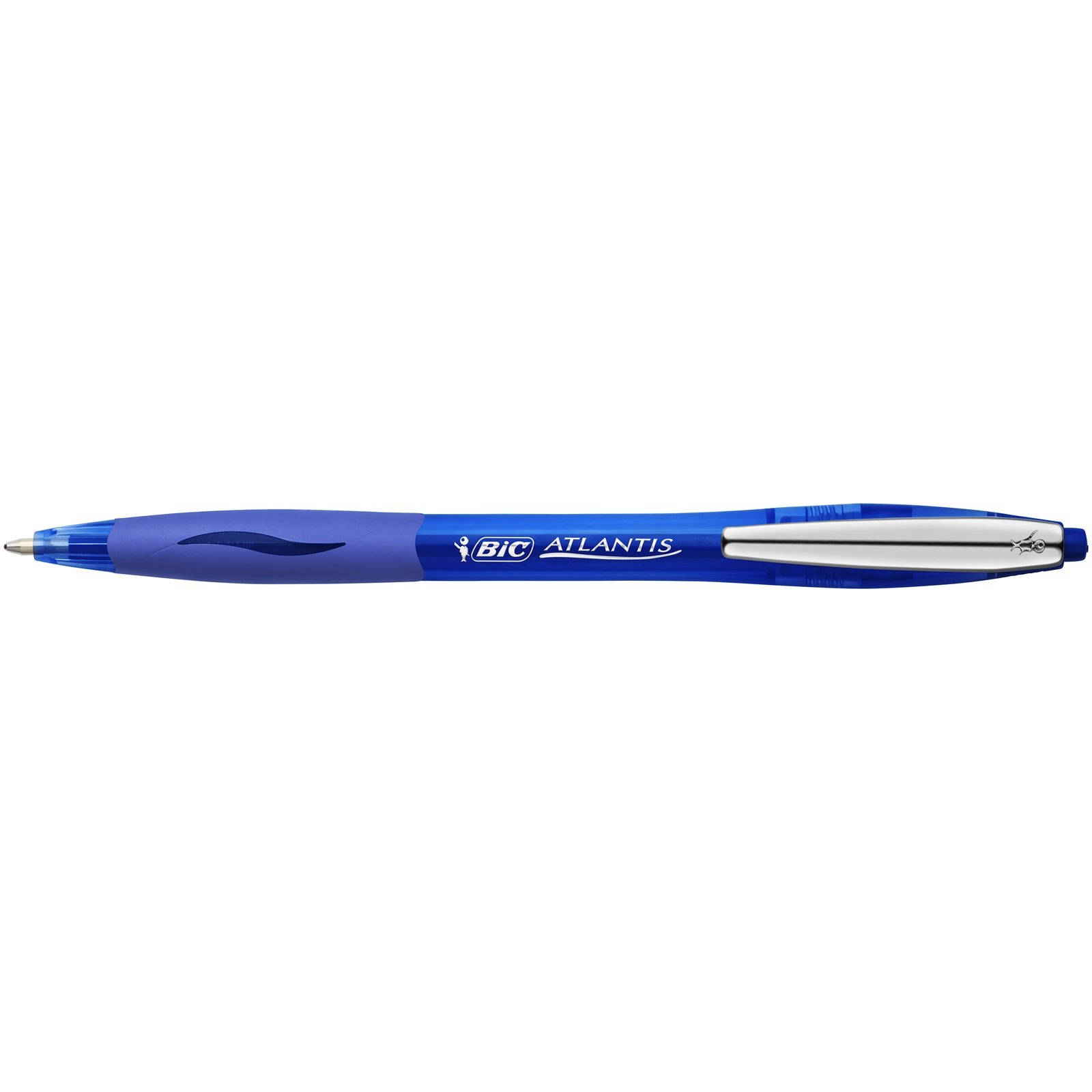 Ручка шариковая BIC Atlantis Soft, синий, 1 шт. (902132) - фото 2