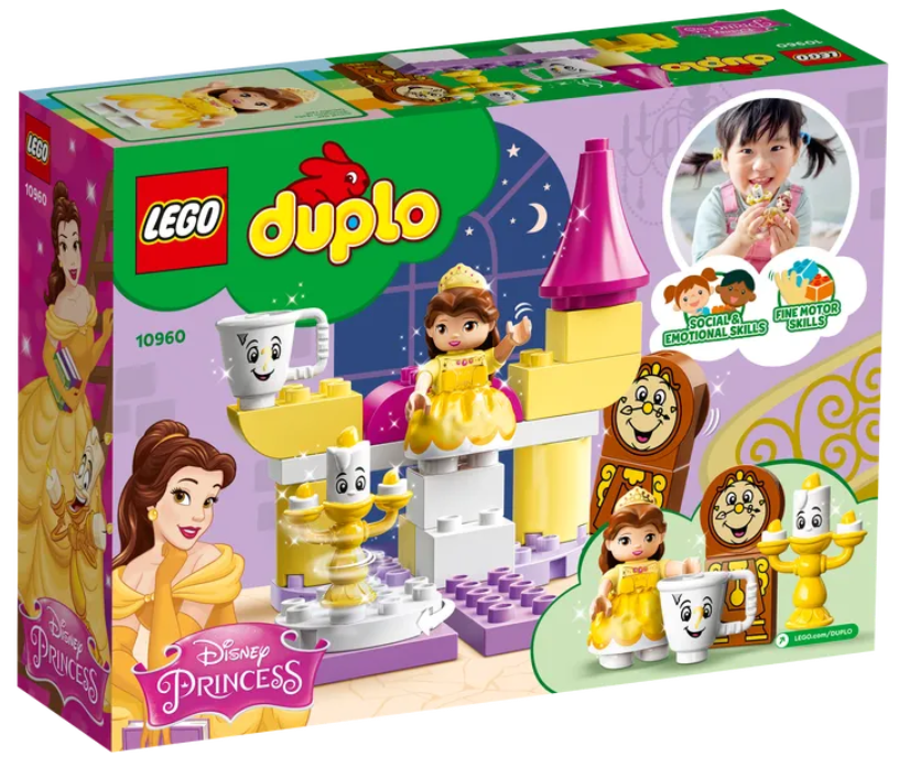 Конструктор LEGO DUPLO Disney Бальный зал Белль, 23 деталей (10960) - фото 9