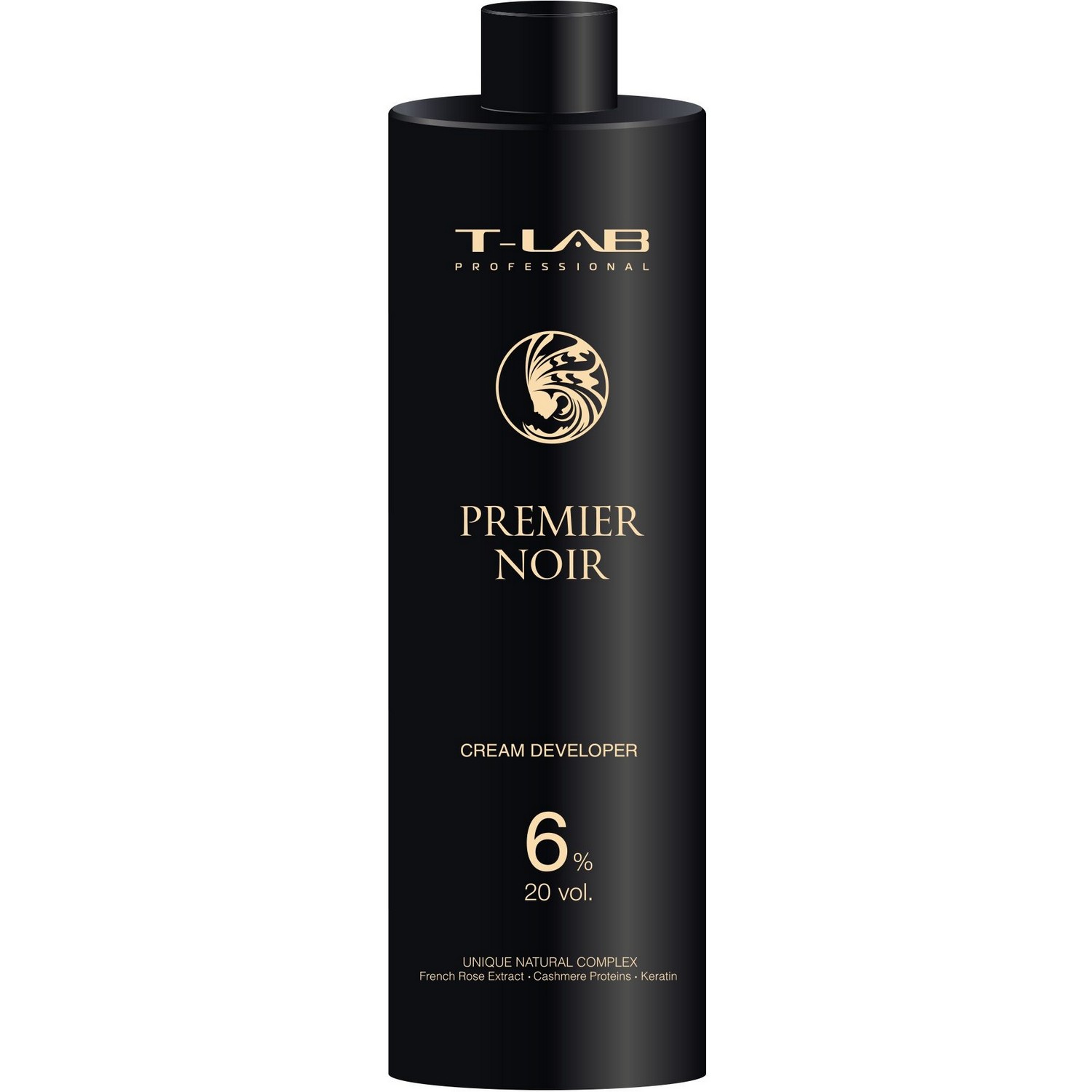 Крем-проявник T-LAB Professional Premier Noir Cream developer 6%, 20 vol, 1 л - фото 1