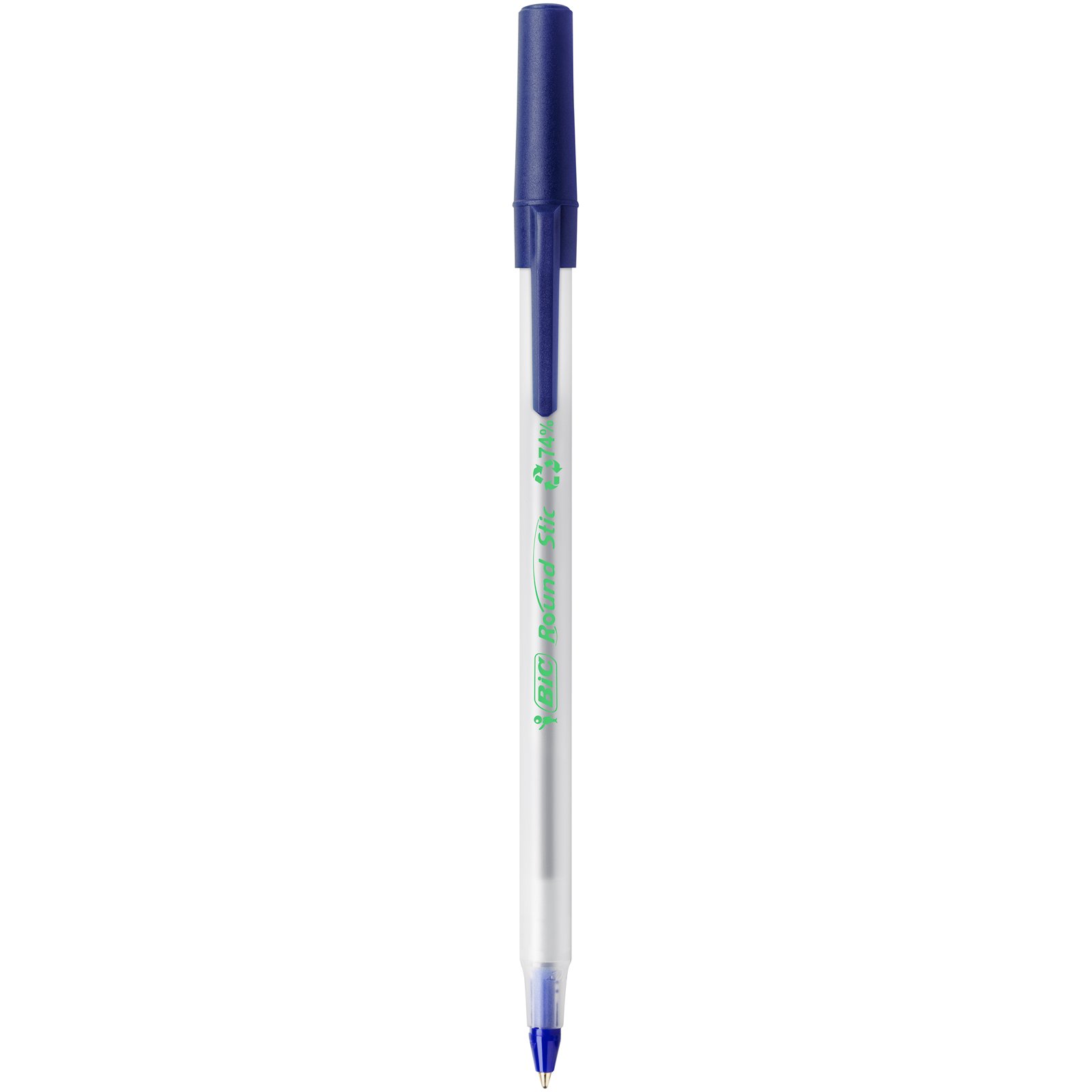 Ручка шариковая BIC Round Stic ECOlutions, 0,36 мм, синий, 1 шт. (948727) - фото 2