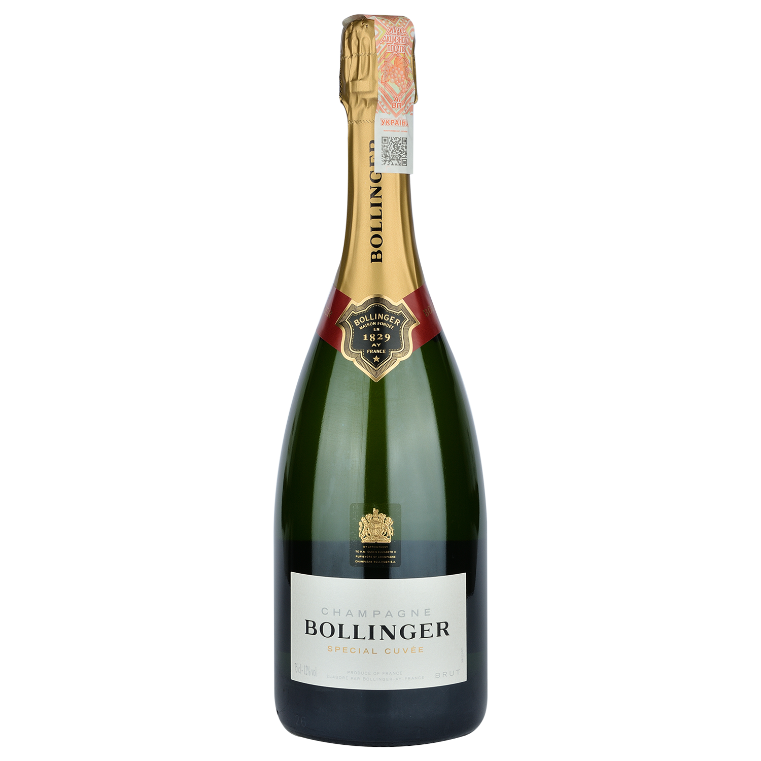 Шампанское Bollinger Special Cuvee Champagne, белое, брют, 0,75 л (49272) - фото 1