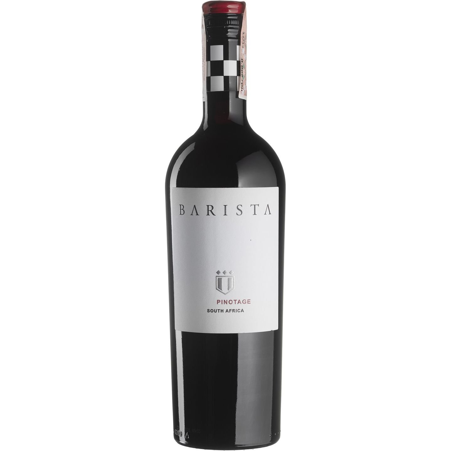 Вино Barista Pinotage, червоне, сухе, 13.5%, 0,75 л (7826) - фото 1