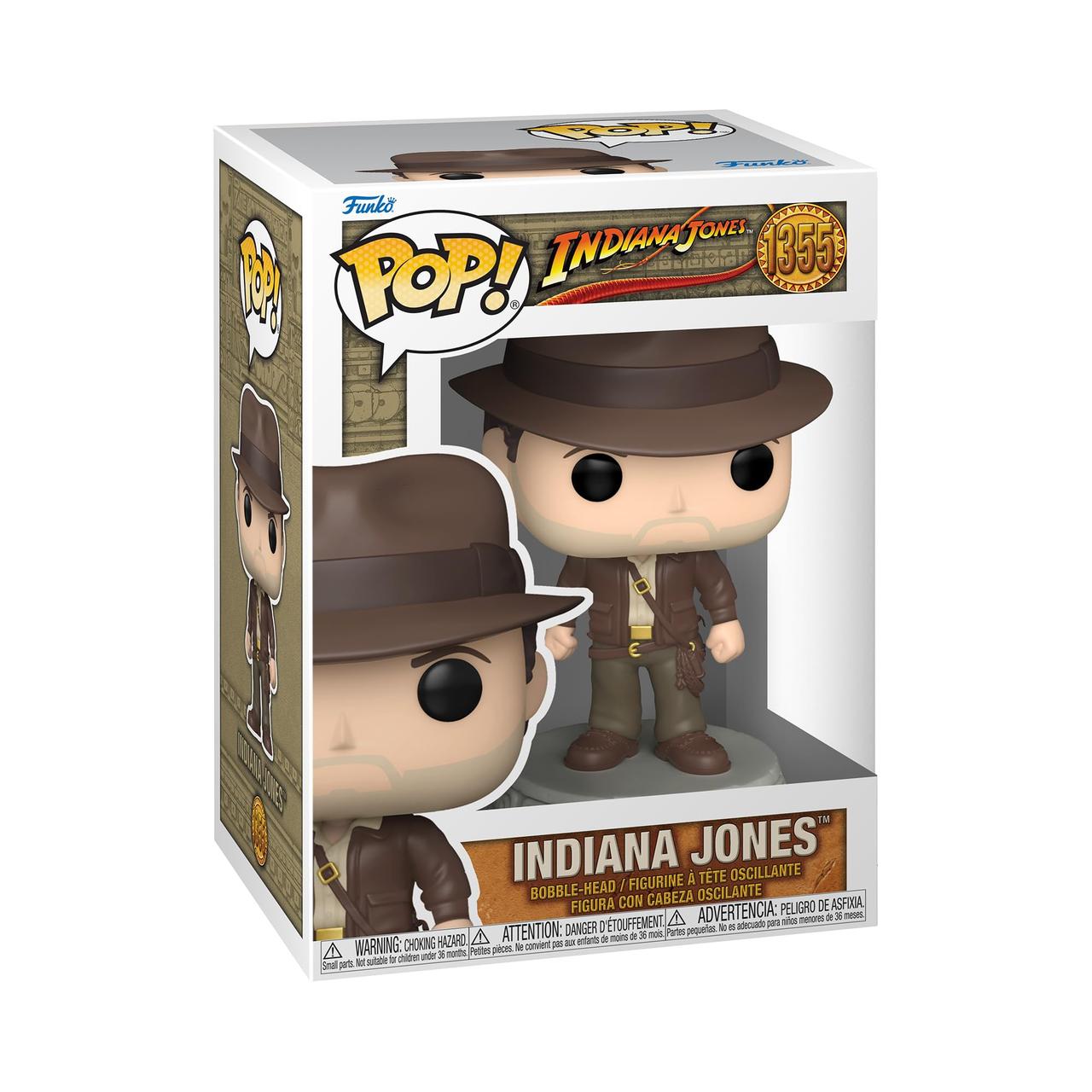 Фигурка Funko Pop Фанко Поп Индиана Джонс Funko Pop Indiana Jones 10 см Movies IJ 1355 - фото 3