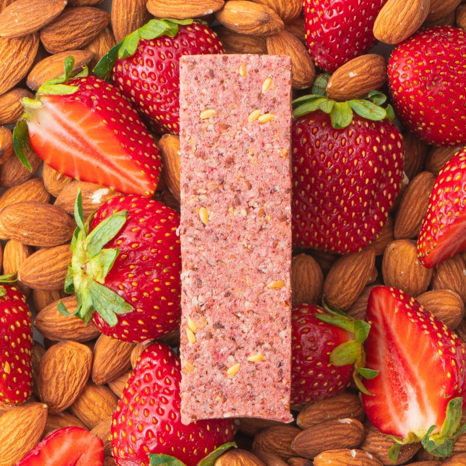 Набор протеиновых батончиков Fizi Кето Strawberry + Almond 10 шт. - фото 5