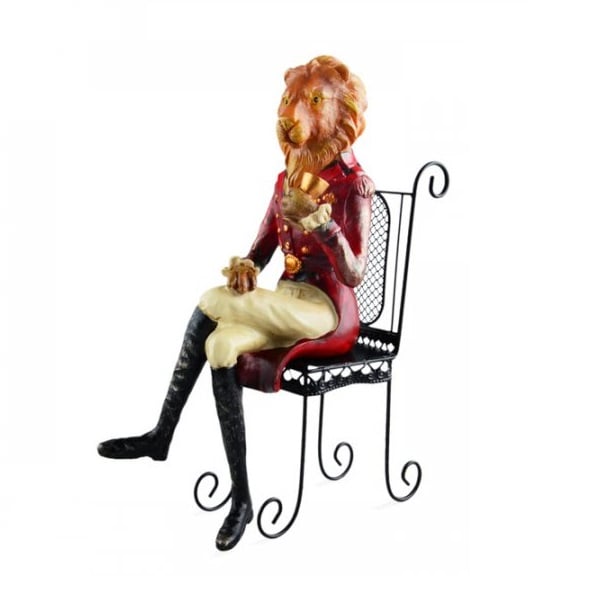 Фигурка декоративная Lefard Джентельмен на стуле, 29 см (919-227) - фото 1