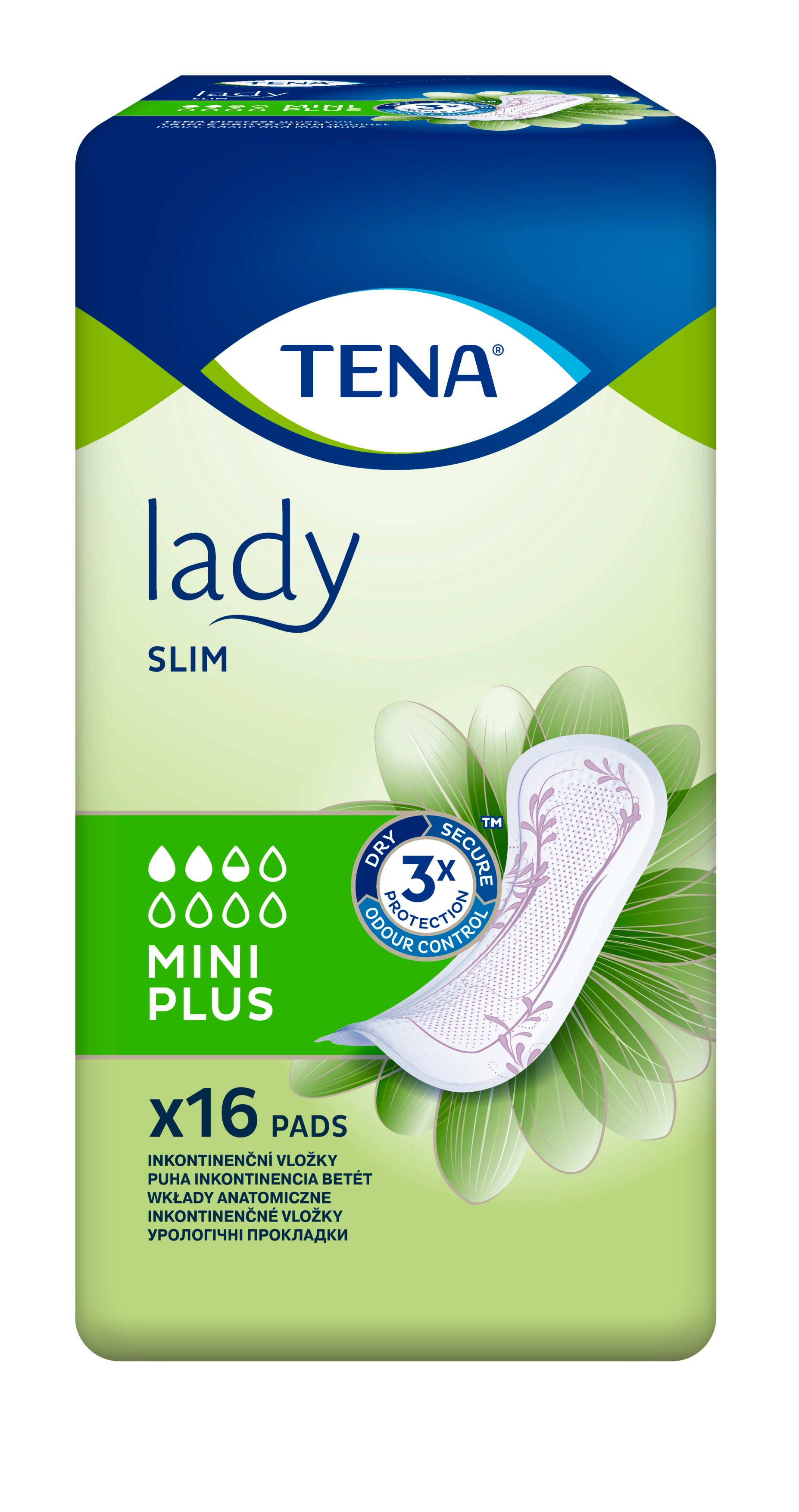 Урологічні прокладки Tena Lady Slim Mini Plus 16 шт. - фото 2