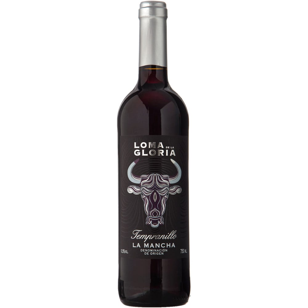 Вино Loma de la Gloria Tempranillo La Mancha, червоне, сухе, 0,75 л - фото 1