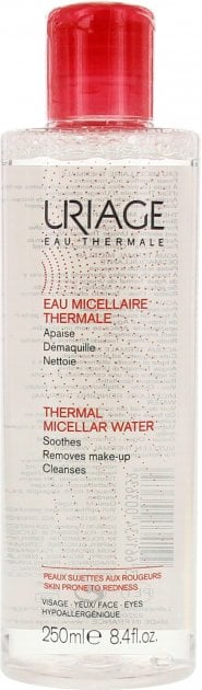 Термальна міцелярна вода Uriage Thermal Micellar Water, для чутливої шкіри, 250 мл - фото 1