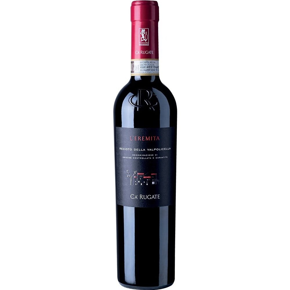 Вино Ca' Rugate L'Eremita Recioto della Valpolicella DOCG 2018 червоне солодке 0.5 л - фото 1