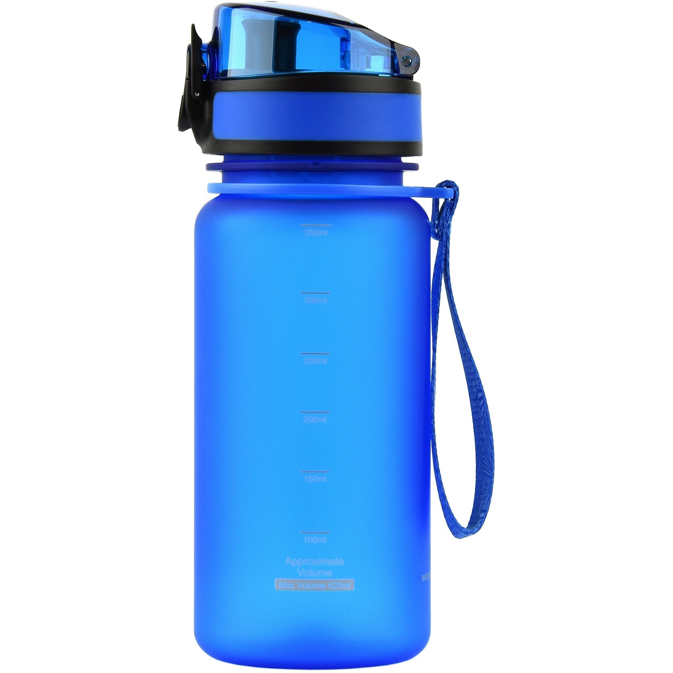 Пляшка для води UZspace Colorful Frosted, 350 мл, блакитний (3034) - фото 2
